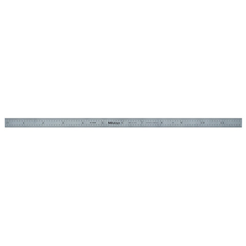 Steel Rule, 12 Inx300mm, 1/2 In W, Flex