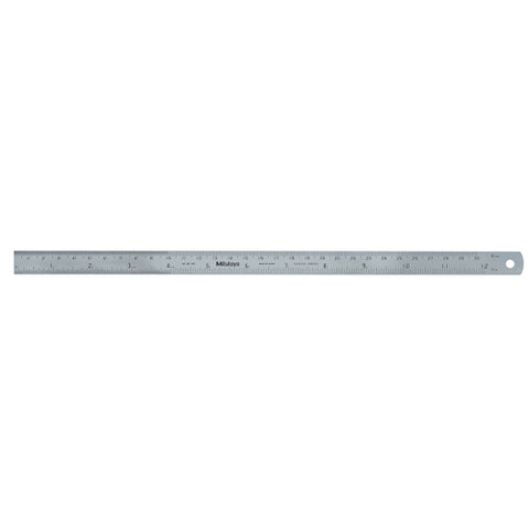 Steel Rule, 12 Inx300mm, 5/8 In W