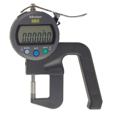 Digimatic Thickness Gage, IDC, I/M 0-.47 In, .00005 In