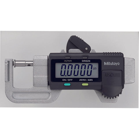 Thickness Gage, Quick Mini, I/M 0-.5 In, 0005 In,NO