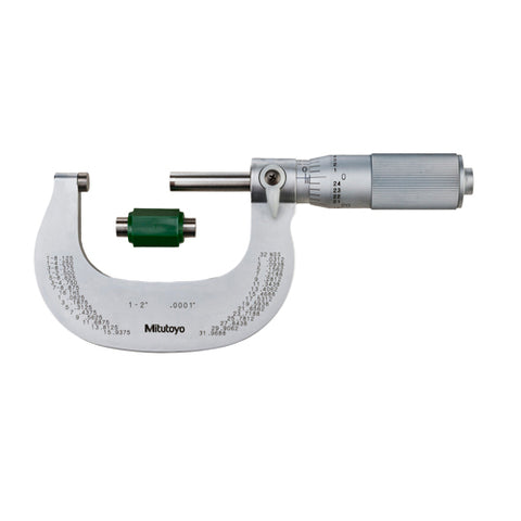 Mechanical Micrometer,  1-2 In, .0001 In FT