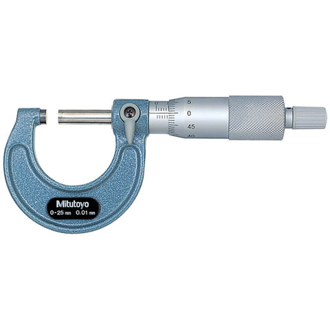Mechanical Micrometer,  0-25mm, .01mm RS