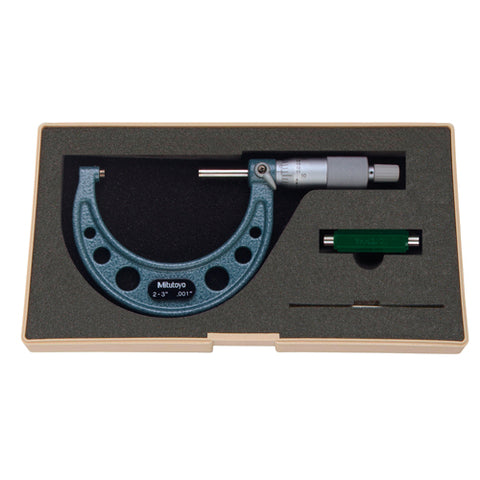 Mechanical Micrometer,  2-3 In, .001 In RS