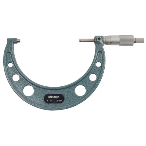 Mechanical Micrometer,  4-5 In, .001 In RS