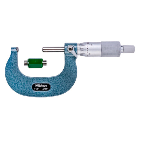 Mechanical Micrometer, 1-2 In, .001 In, SS
