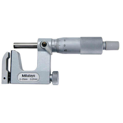 Mechanical Micrometer, Uni, 0-25mm, .01 mm, RS