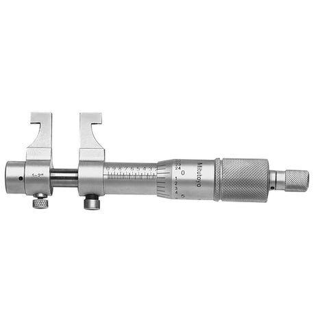 Mechanical Micrometer, Caliper Jaw, .1-2 In, .001, RS, C