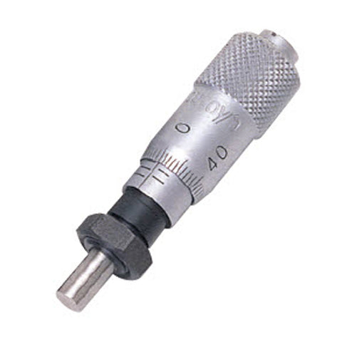 Micrometer Head 6.5mm, .01mm, 6mm, CNut, F