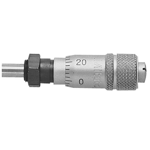 Micrometer Head .25-0 In, .001 In, .25 In, CNut, F