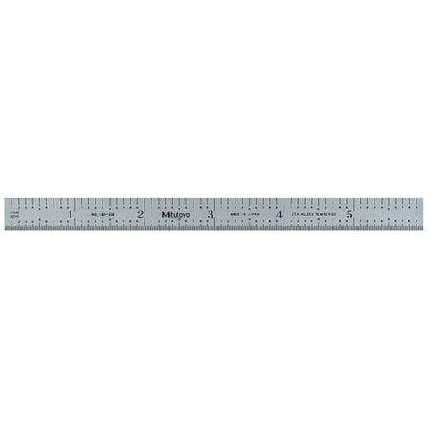 Steel Rule, 6 Inx150mm, 1/2 In W, Flex