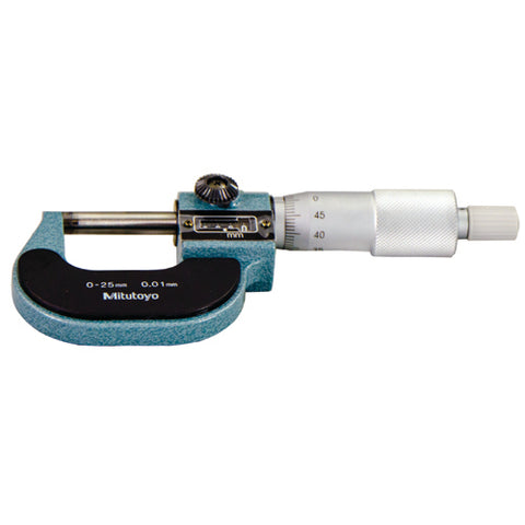 Center micrometer, 0-25mm, .01mm, CT, RS