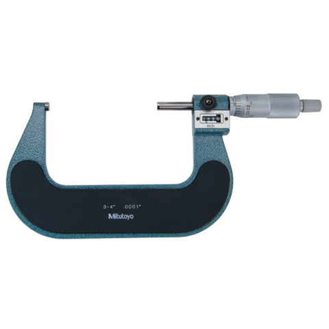 Center micrometer, 3-4 In, .0001 In, CT, RS