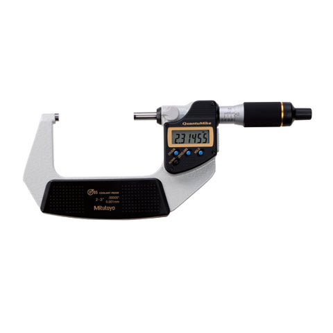 Digimatic Micrometer, Qnt, I/M 2-3 In, .00005 In, NO