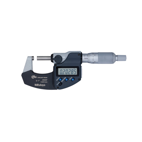Digimatic Micrometer, I/M 0-1 In, .00005 In, O, RS