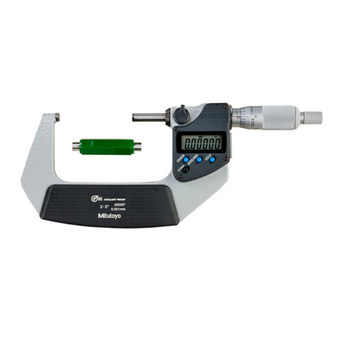 Digimatic Micrometer, I/M 2-3 In, .00005 In, O, RS