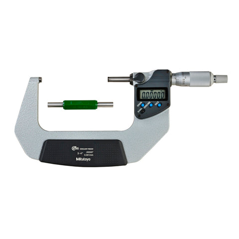 Digimatic Micrometer, I/M 3-4 In, .00005 In, NO, RS