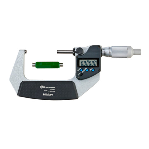 Digimatic Micrometer, I/M 2-3 In, .00005 In, NO, RT
