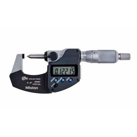 Digimatic Micrometer, Crimp Height, I/M 0-.8 In, .00005 In, O,RS
