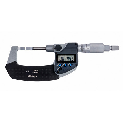 Digimatic Micrometer, Blade, I/M 0-1 In, .00005 In, NR,O,RS