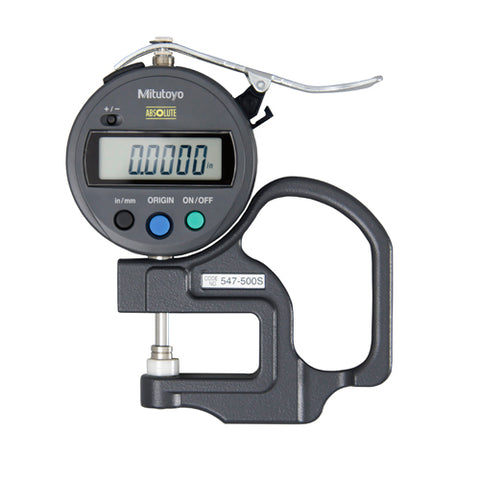 Digimatic Thickness Gage, IDS, I/M 0-.47 In, .0005 In