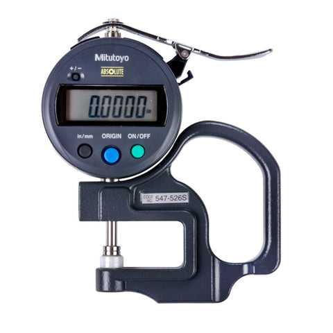 Digimatic Thickness Gage, IDS, I/M 0-.47 In, .0001 In