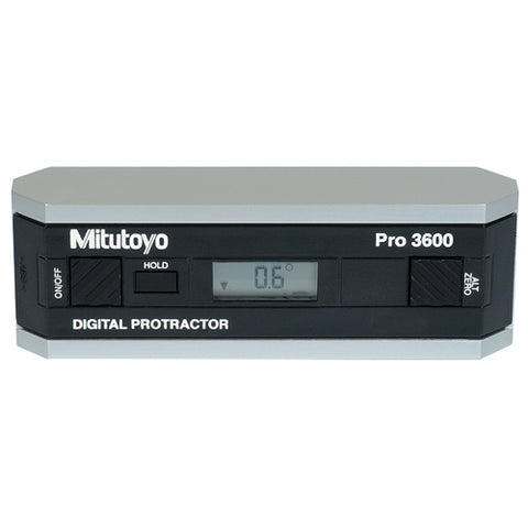 Digital Protractor, Pro 3600, .01Deg, O